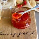 Sweet Chilli Jam with Ginger